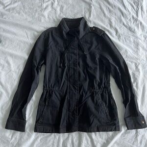 VELVET BY GRAHAM & SPENCER | Women’s Utility Jacket Dark Taupe Grey​ XS​​​​​​​